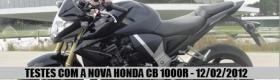 Pelada de Tirar o F�lego � Testes com a nova Honda CB1000R