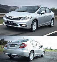 Honda Civic 2012 muda tudo para voltar  liderana