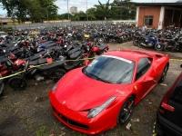 Filho de Eike Batista participou do Driver Cup um dia antes de ter sua Ferrari 458 apreendida.