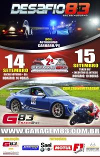 Informaes do 2 Festival Garagem83, evento que acontece nos dias 14 e 15 de Setembro em Caruaru/PE