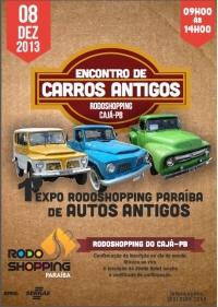 Rodoshopping ir sediar exposio de carros antigos