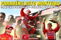 Monteiro se recupera duas vezes em Braslia, chega em 4 e  campeo da F-Truck. Benavides vence