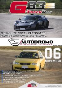 Venha acelerar no 1 Track Day do Autdromo Internacional da Paraba.