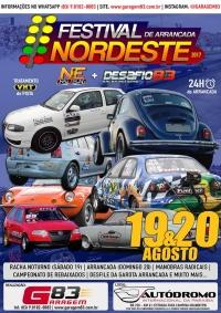 Festival de Arrancadas acontece nos dias 19 e 20 de Agosto no Autdromo Internacional da Paraba