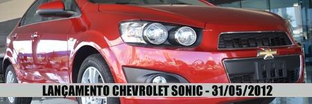 Lanamento do Chevrolet Sonic na Brazmotors